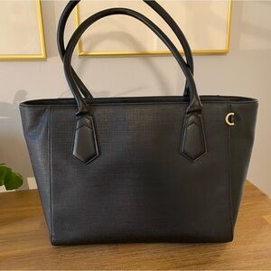 Black Dagne Dover Signature Tote